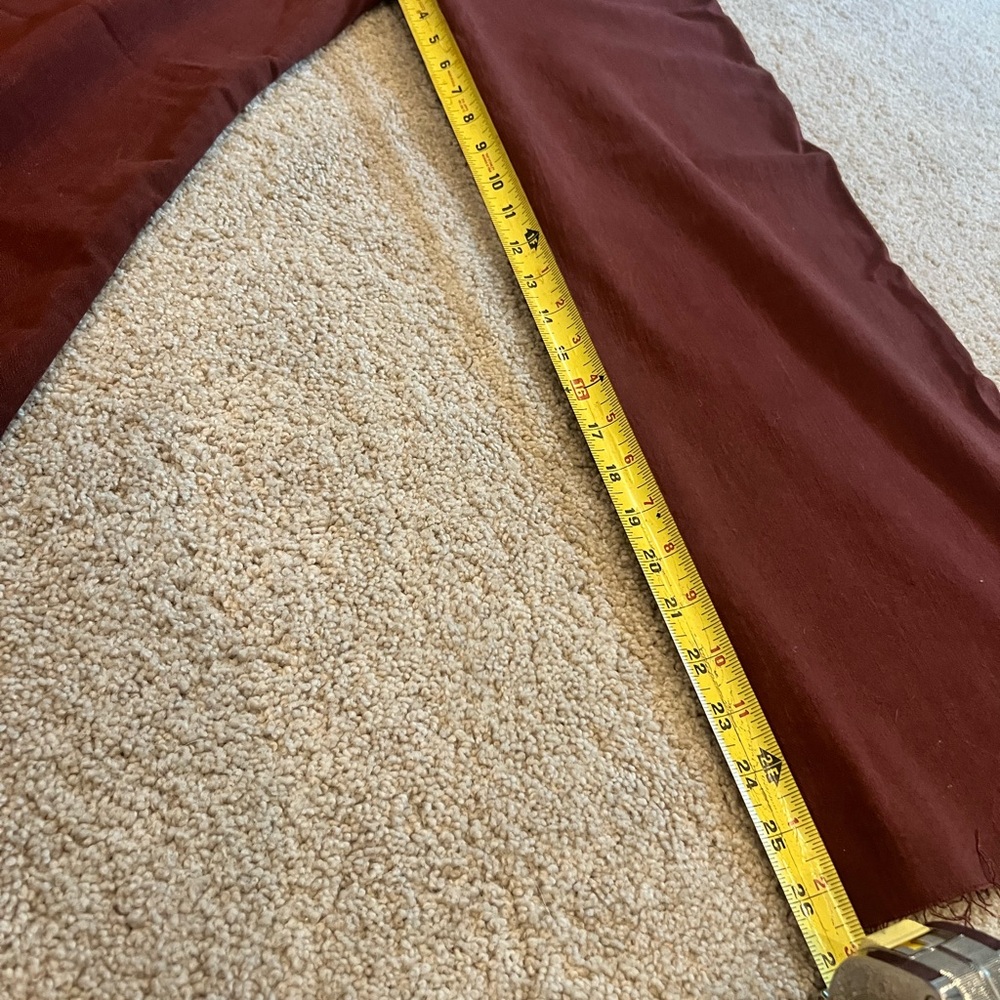 Madewell Burgundy Flared Wide-Leg Jeans New with tags - Picture 6 of 6